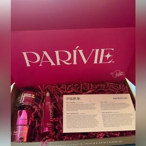 Parivie Skincare 5 piece, FULL SIZE by Paris Hilton.